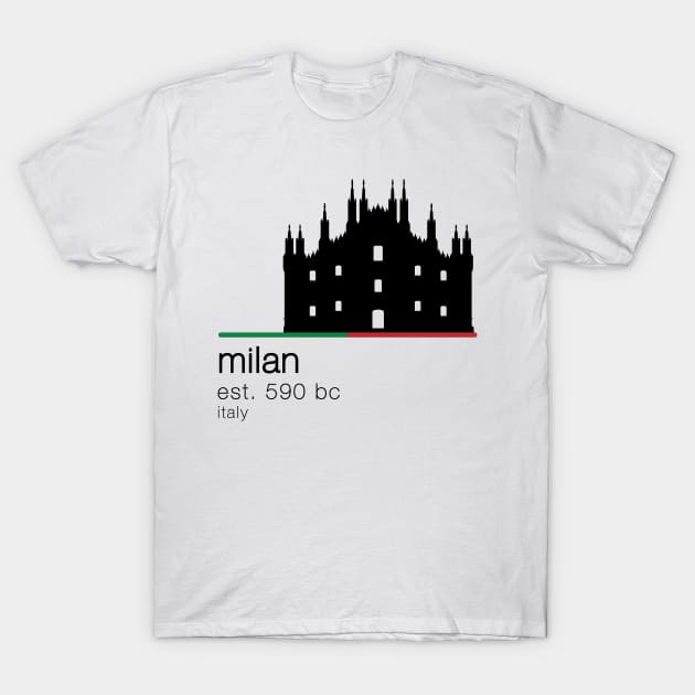 Milan Duomo T-Shirt by City HiStories